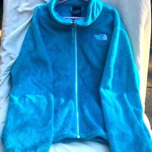 Girls Aqua NorthFace Girls XL18